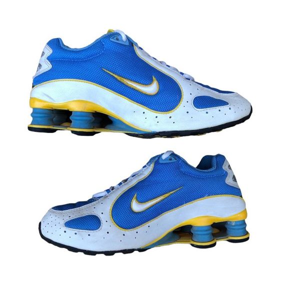 Vintage 2004 Nike Shox 'UNC' University Gold Size 6 - Picture 11 of 14